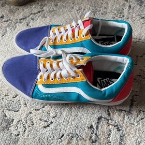 Vans Colorful Patchwork Old Skool Sneakers